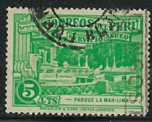 Peru C17 Used 1937 issue (ak3984)