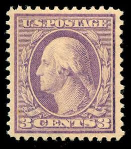 US #376 Mint OG NH XF