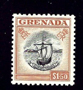 Grenada 182 MLH 1955 issue    (ap1372)