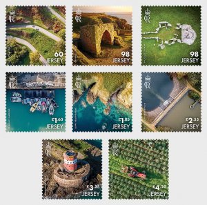 Jersey - Postfris/MNH - Complete set Jersey from the Sky 2023