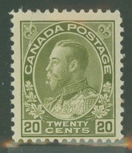 Canada #119 Unused Single