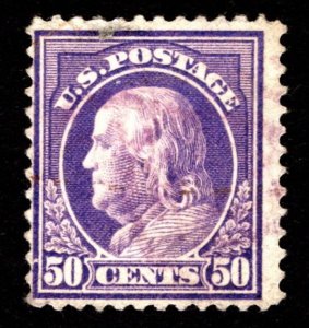 1914, US 50c, Franklin, Used, Sc 421