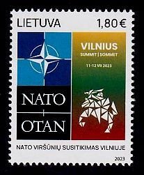 Lithuania Sc# 1220 MNH NATO Summit in Vilnius