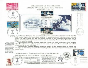 BEP B36 Bicentennial Exposition Kennedy Space Ctr Flight Aerospace Show Cancels