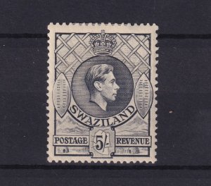 Swaziland KGVI 1938 5/- Grey p13.5 x 13 SG37 MH BP15911