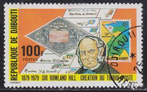 Dijabouti 494 Sir Rowland Hill 1979