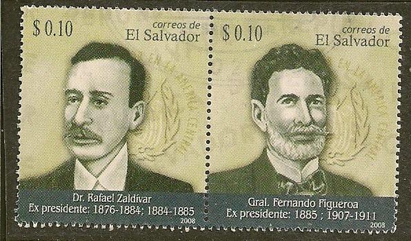 El Salvador      Scott   1679e,f   Presidents      Used  