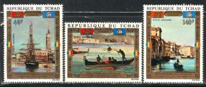 Chad; 1972; Sc. # C127-C129;  MNH Cpl. Set