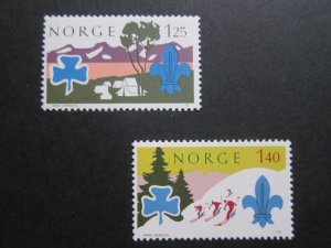 Norway 1975 Sc 656-657 set MNH