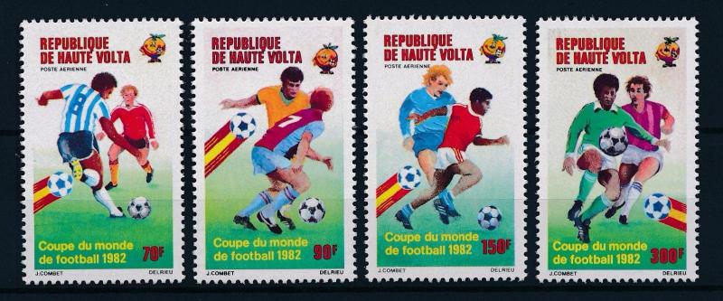 [59455] Burkina Faso 1982 World Cup Soccer Football Spain MNH