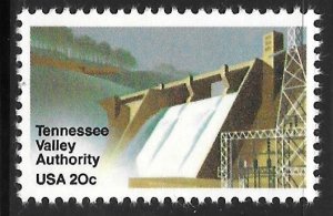 USA 2042: 20c Tennessee Valley Authority, single, MNH, VF