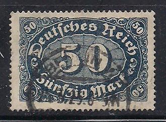 Germany Sc. # 198 Used Inflation Wmk. 126 - L33