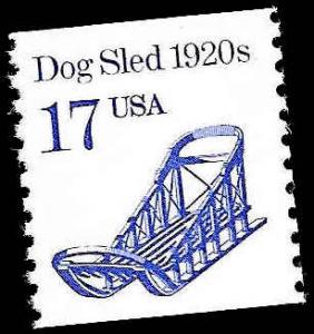 # 2135 MINT NEVER HINGED DOG SLED