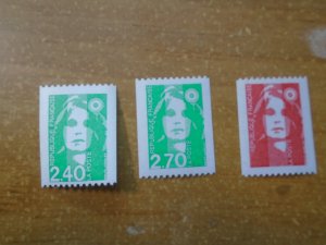 France  #  2341-43  MNH