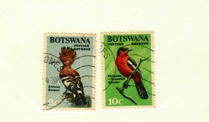 Botswana #20,25 used birds