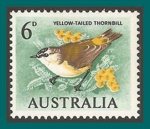 Australia 1964 Thornbill, blue-green MNH 367,SG363