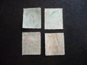 Stamps - El Salvador - Scott# 136-137,140,142 - Mint Hinged Part Set of 4 Stamps