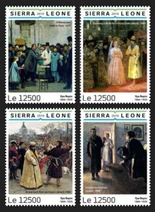 Sierra Leone - 2019 Ilya Repin - Set of 4 Stamps - SRL190116a