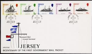 Jersey. 1978 FDC. Mail Packet Service. Fine Used