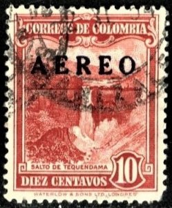 COLOMBIA #C231, USED AIRMAIL - 1953 - COLOMBIA207