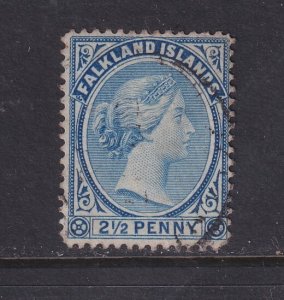 Falkland Islands, SG 30ax, used, Watermark Reversed