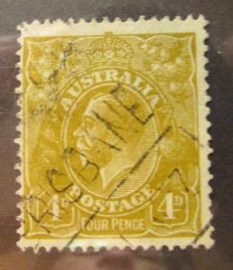 1929 Australia SC #73  used stamp