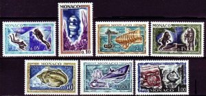 Scott #521-7 Divers MNH