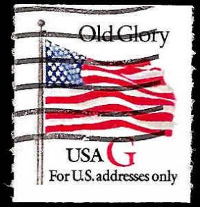 # 2892 USED G STAMP OLD GLORY