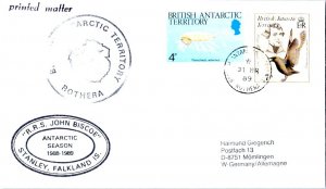 Falkland Islands British Antarctic Territory 4p Pareuchaeta antarctica Lichen...