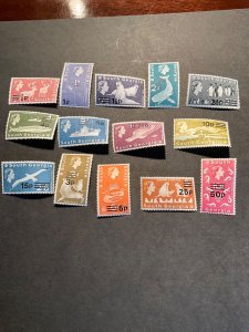 Stamps South Georgia Scott #17-30 never hinged