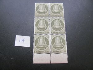 GERMANY BERLIN 1951-2 MNH SC 9N75 BLOCK  VF/XF $20 (114)