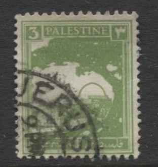 Palestine -Scott 64 - Rachel's Tomb - 1927- VFU - Single 3m Stamp