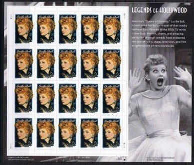 US Stamp #3523 MNH - Lucille Ball Legend of Hollywood Complete Sheet of 20