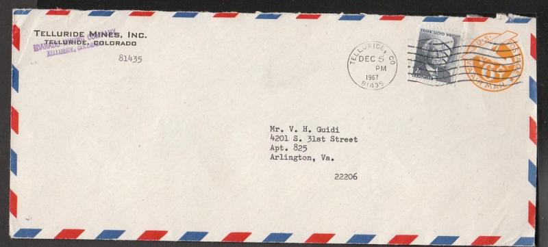 Telluride Mines Inc Telluride CO 1967 cover CRQ