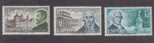 Spain - 1973 - SC 1744-46 - NH - Complete set