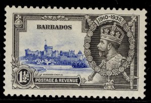 BARBADOS GV SG242, 1½d ultramarine & grey, M MINT.