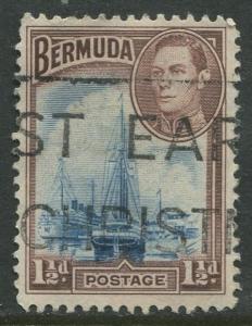 Bermuda #119 KGVI Used  Scott CV. $1.50