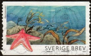 Sweden 2618 - Used -  (6k) Sand Star, Kosterhavet Park (2009) (cv $1.50)