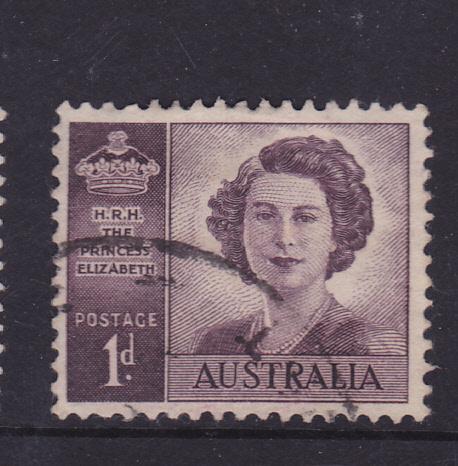 Australia 1947 Wedding of Princess Elizabeth 1d Used 