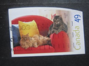 Canada #2058 Pets cats Nice stamps  {ca1201}