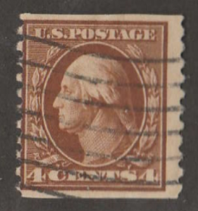 U.S. Scott #446 Washington Stamp - Used Single