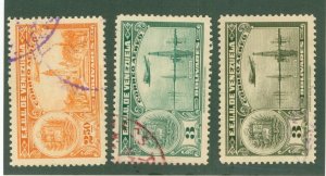 VENEZUELA C167-9 USED CV $9.50 BIN $4.50