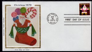 US 1800 Christmas Santa Colorano U/A FDC