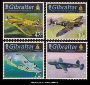 Gibraltar Scott 1370-1373 Mint never hinged.