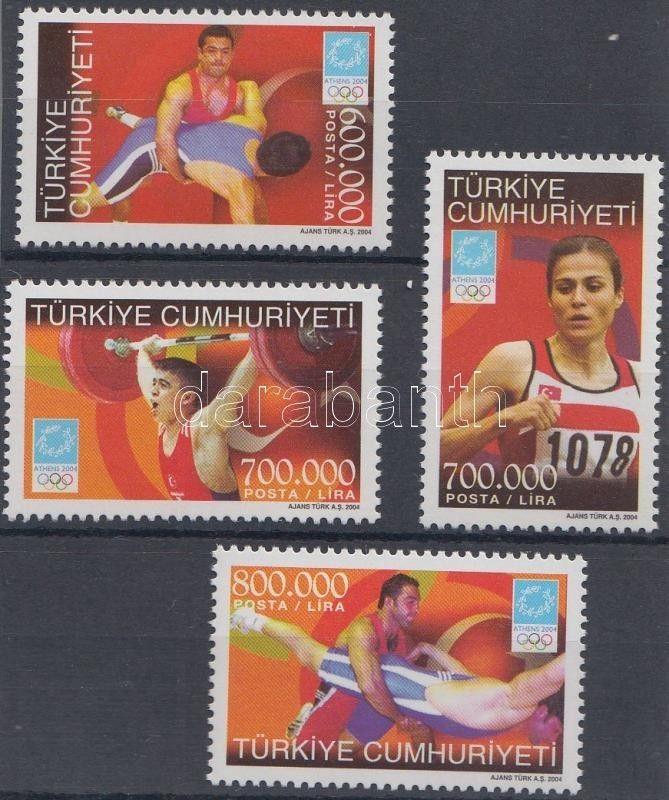 Turkey stamp Summer Olympics, Athens set 2004 MNH Mi 3393-3396 WS208317