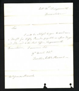 GB Devon Cover *TEIGNMOUTH* UDC Mileage Erased Scotland Edinburgh 1829 ZB27 