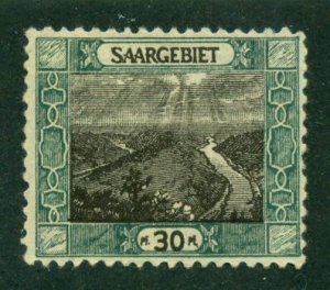 Saar 1921 #72c MNG SCV (2024) = $2.40