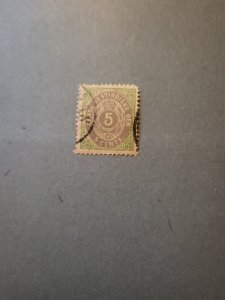 Stamps Danish West Indies Scott #8 used