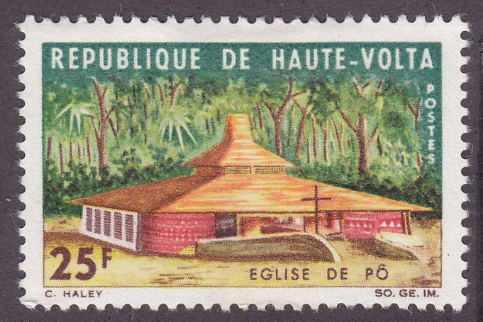 Burkina Faso 165 Po Church 1966