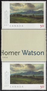 Canada 2005 MNH Sc 2109i 50c Down in the Laurentides Homer Watson